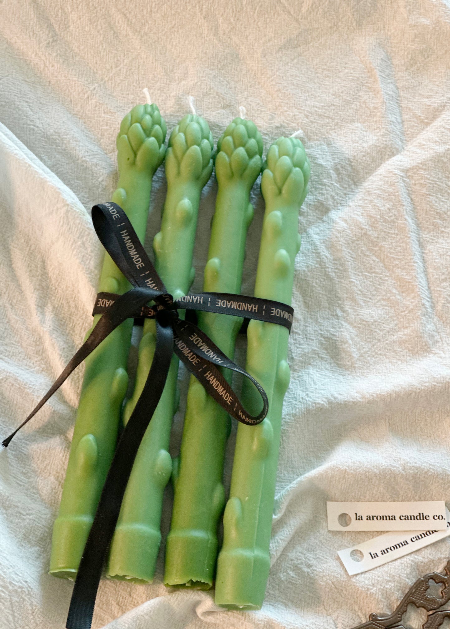Asparagus Candle (A Pair)