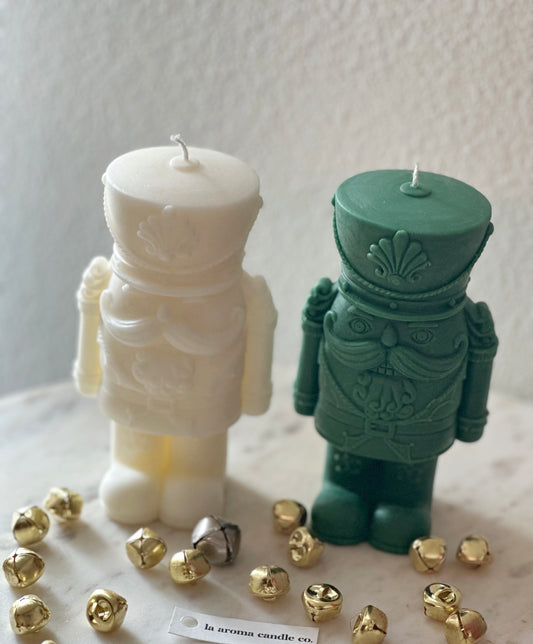 Holiday Soldier Shaped Candle
