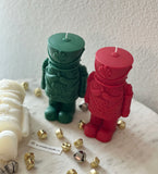 Holiday Soldier Shaped Candle