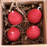 Strawberry Candles – 4-Piece Set