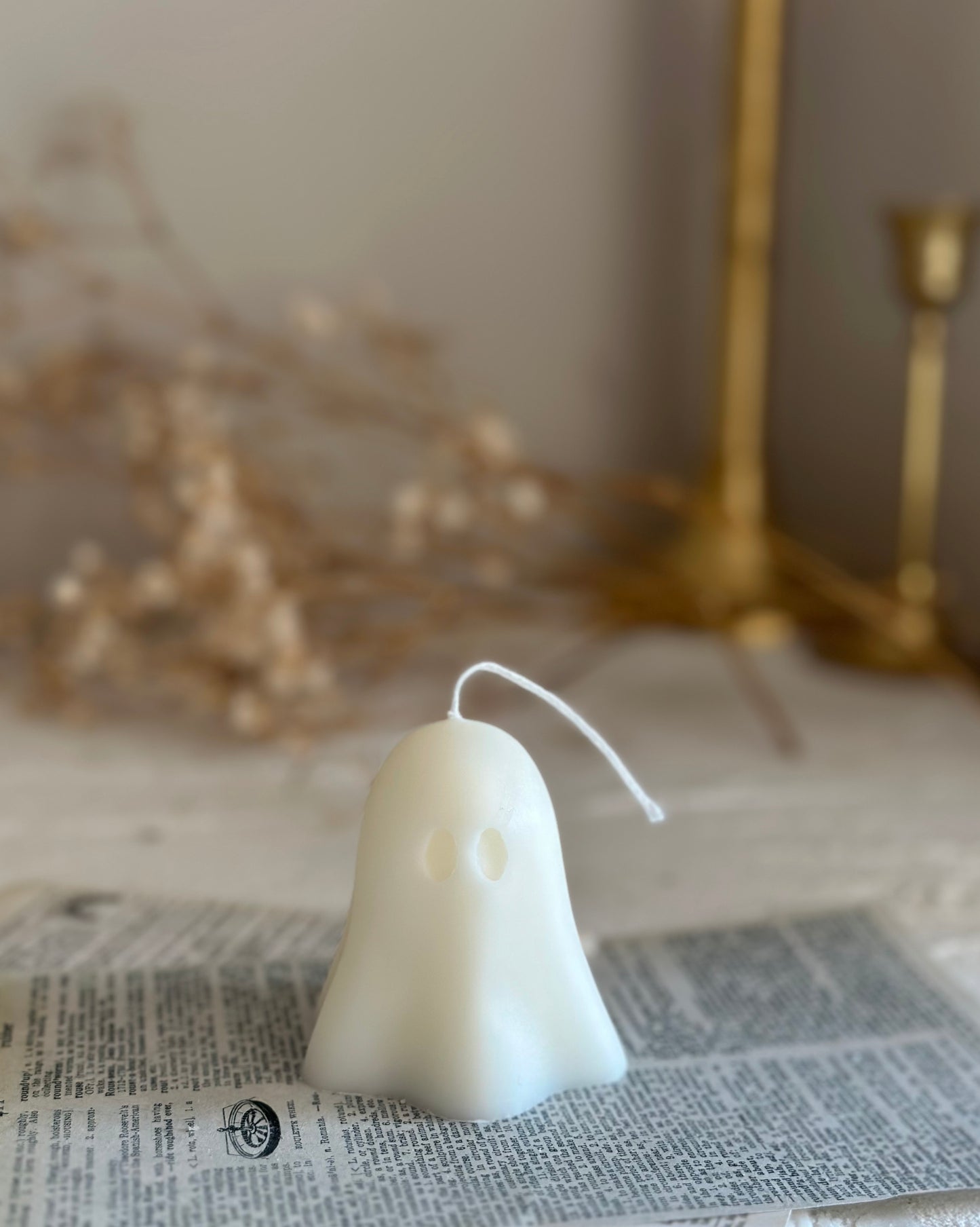 Halloween Ghost Candle