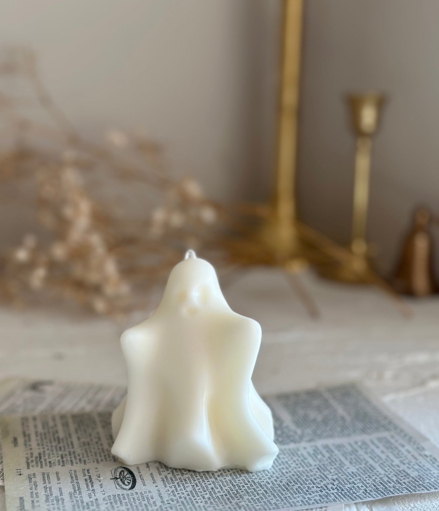 Halloween Ghost Candle