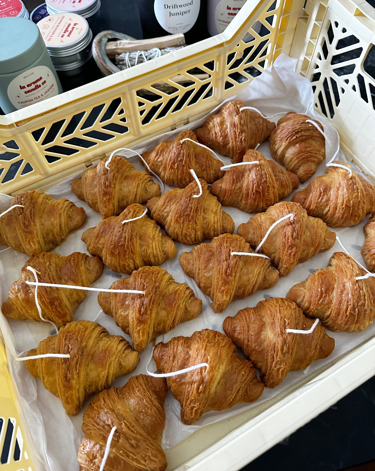 Croissant Candle