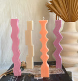 Curve Pillar Candles