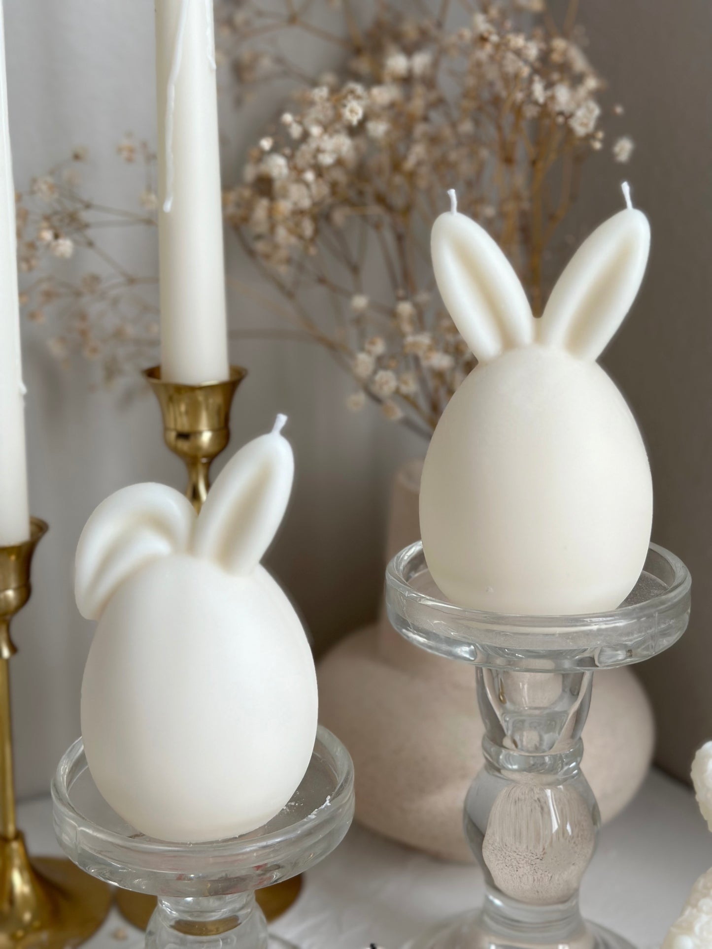 Easter Bunny Egg Candle (1 pc）
