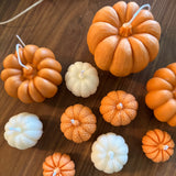 Pumpkin Shaped Candles