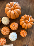 Pumpkin Shaped Candles