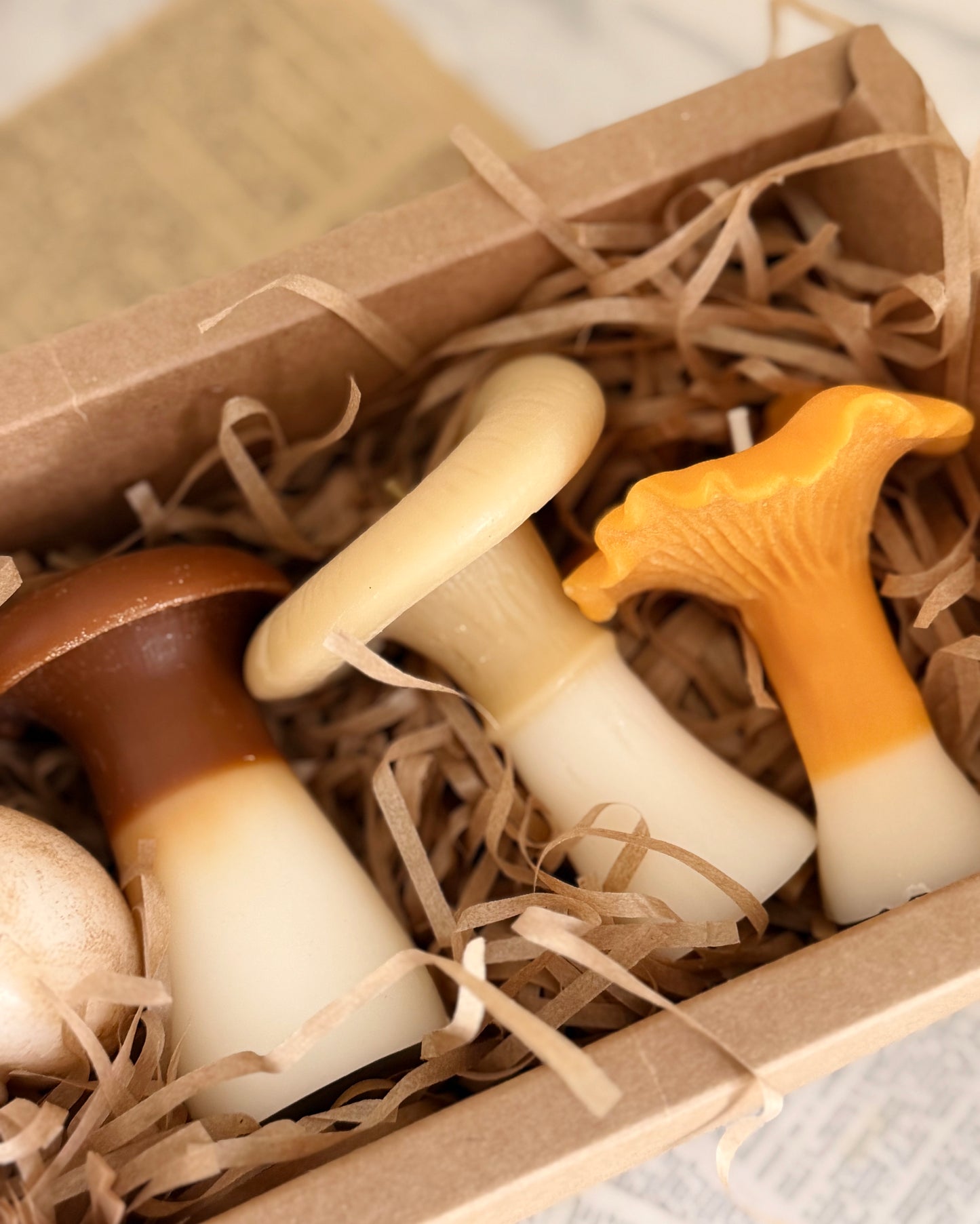 Decorative Mushroom Candle Sets