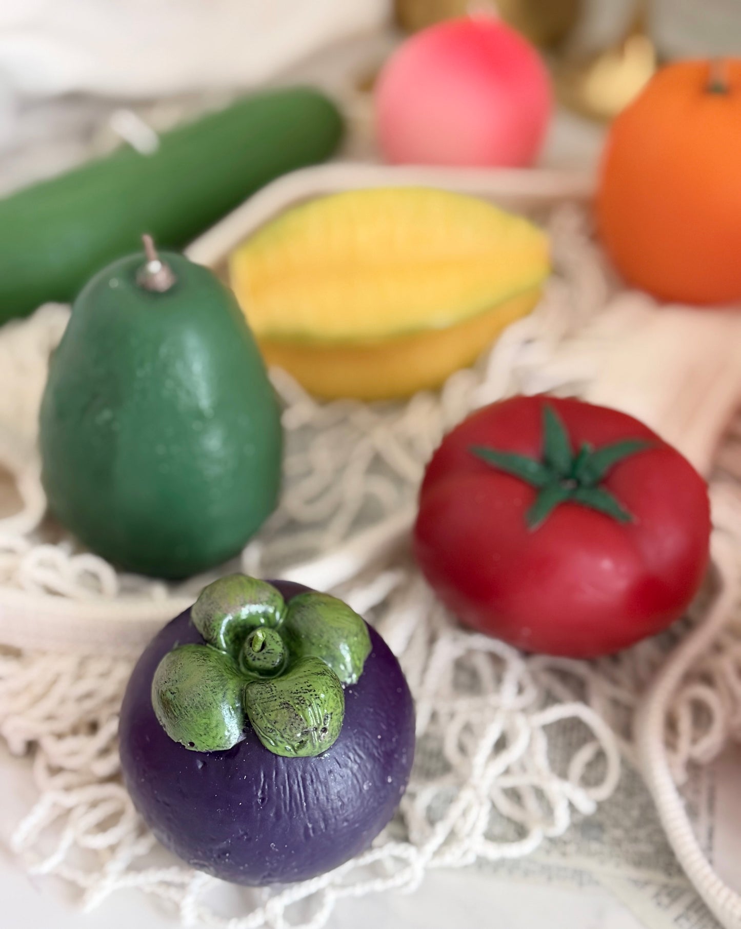 Handmade Realistic Fruit Candle