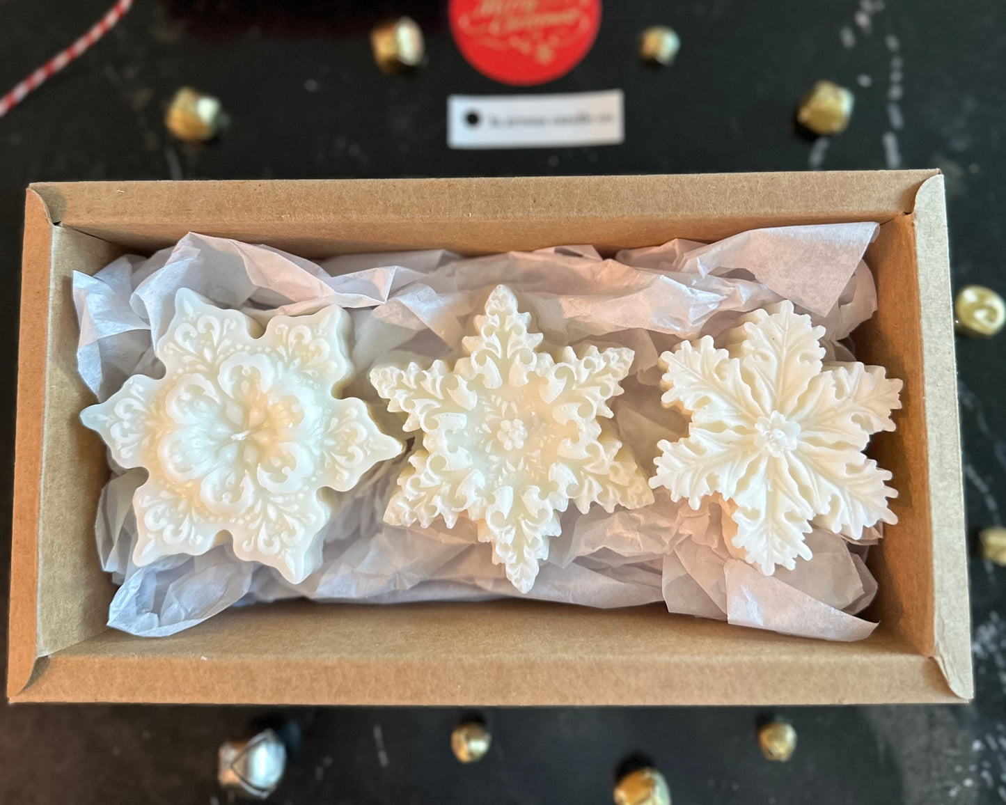 Snowflake Magic Candle Gift Box