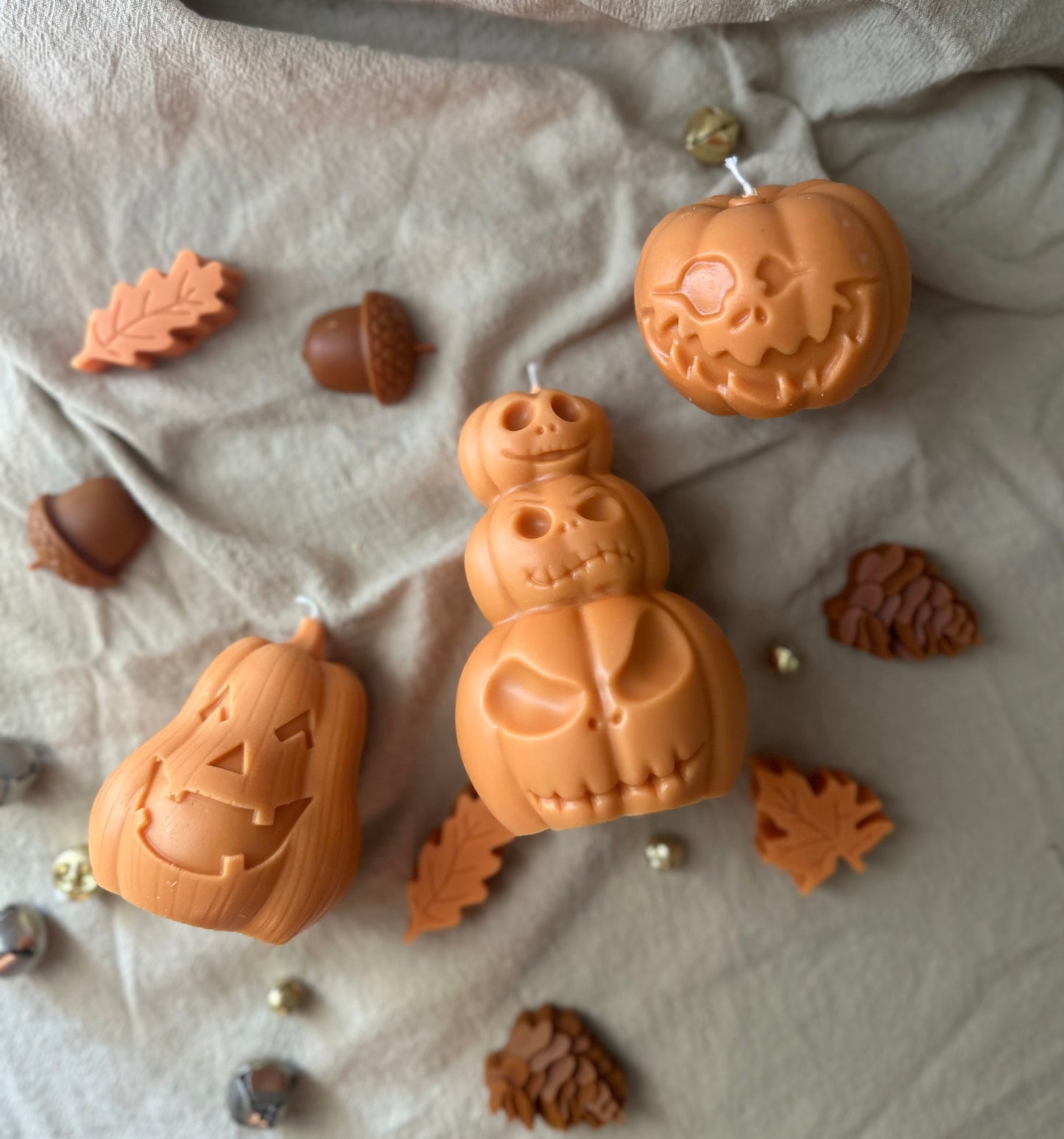Halloween Pumpkin Candles