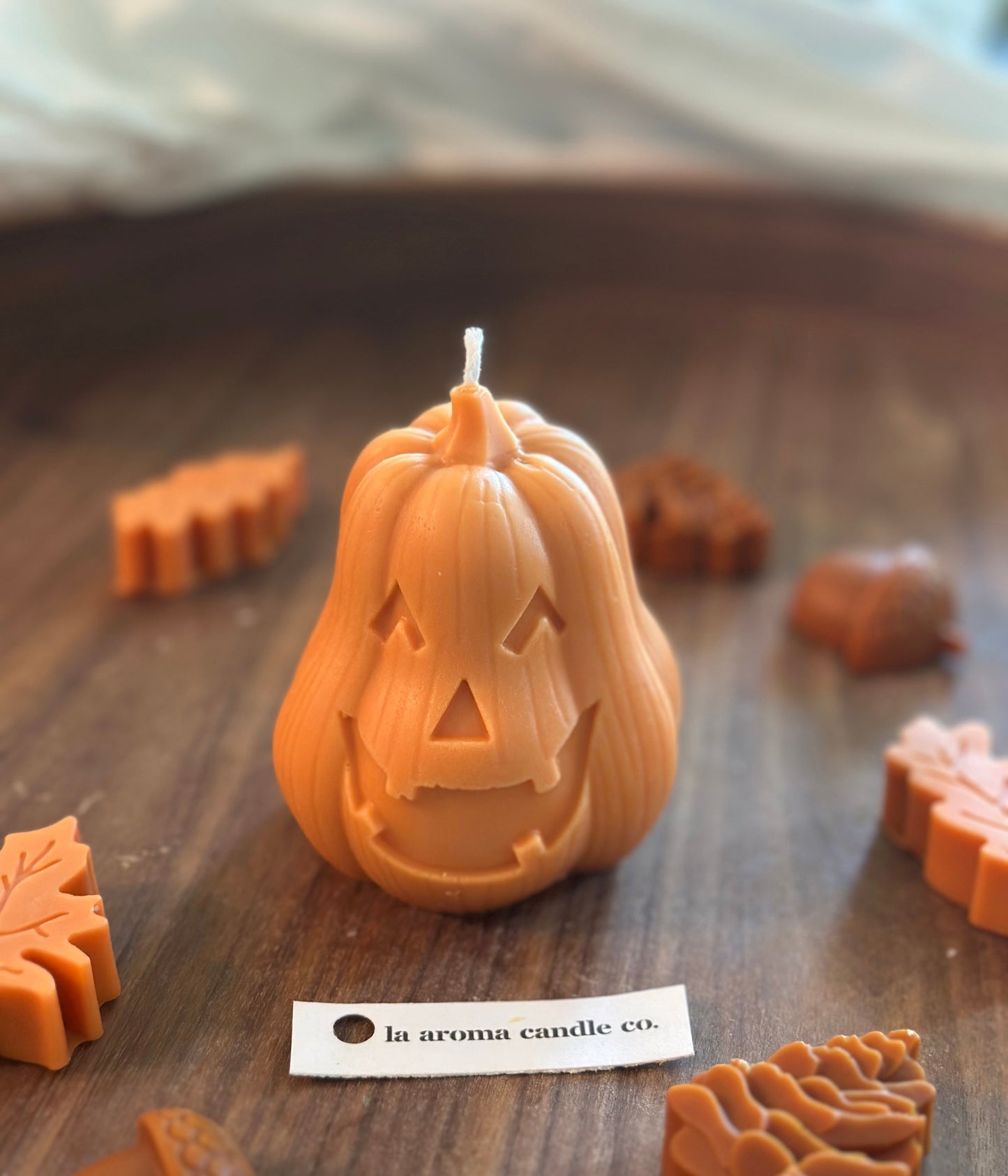 Halloween Pumpkin Candles