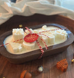 Christmas Candle / Wood Dough Bowl Candle NO.2 / 20oz