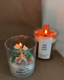 Holiday Christmas Candle Gift – Handmade Scented Soy Wax Candle