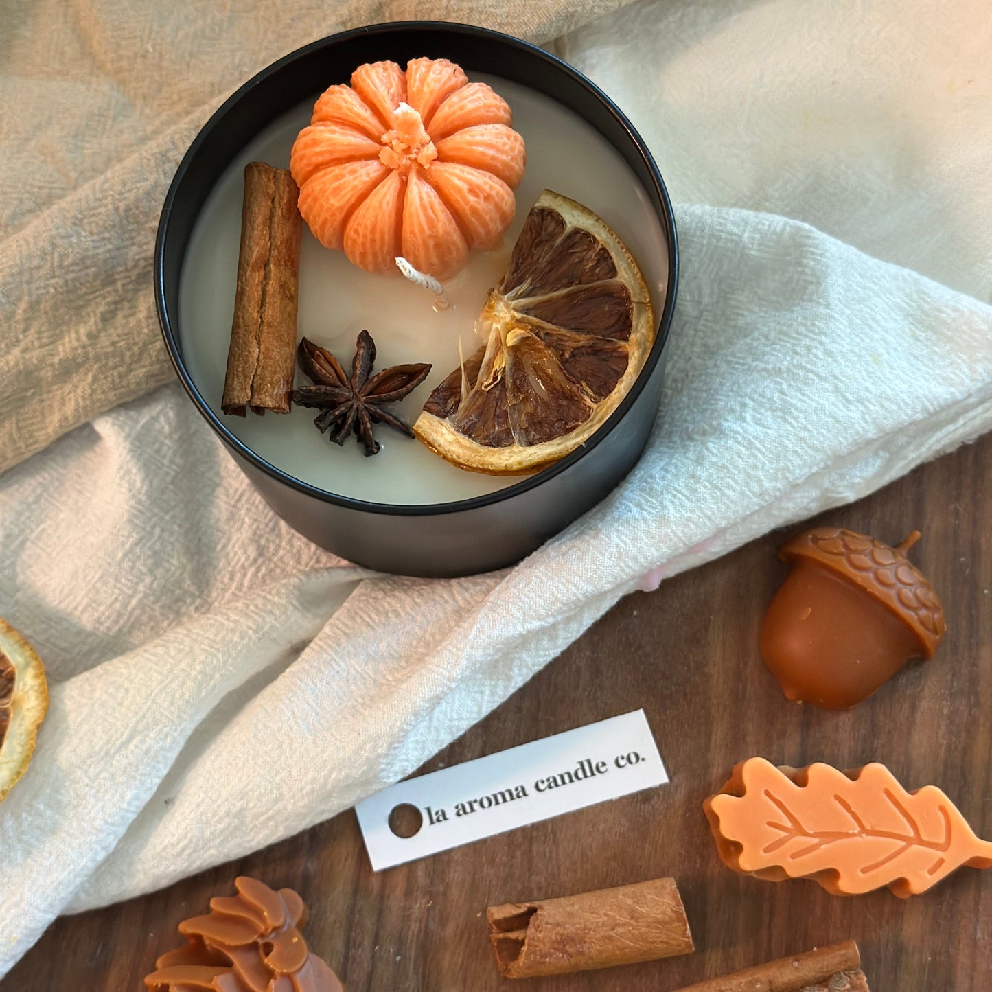 Pumpkin Candle Jar | 8oz