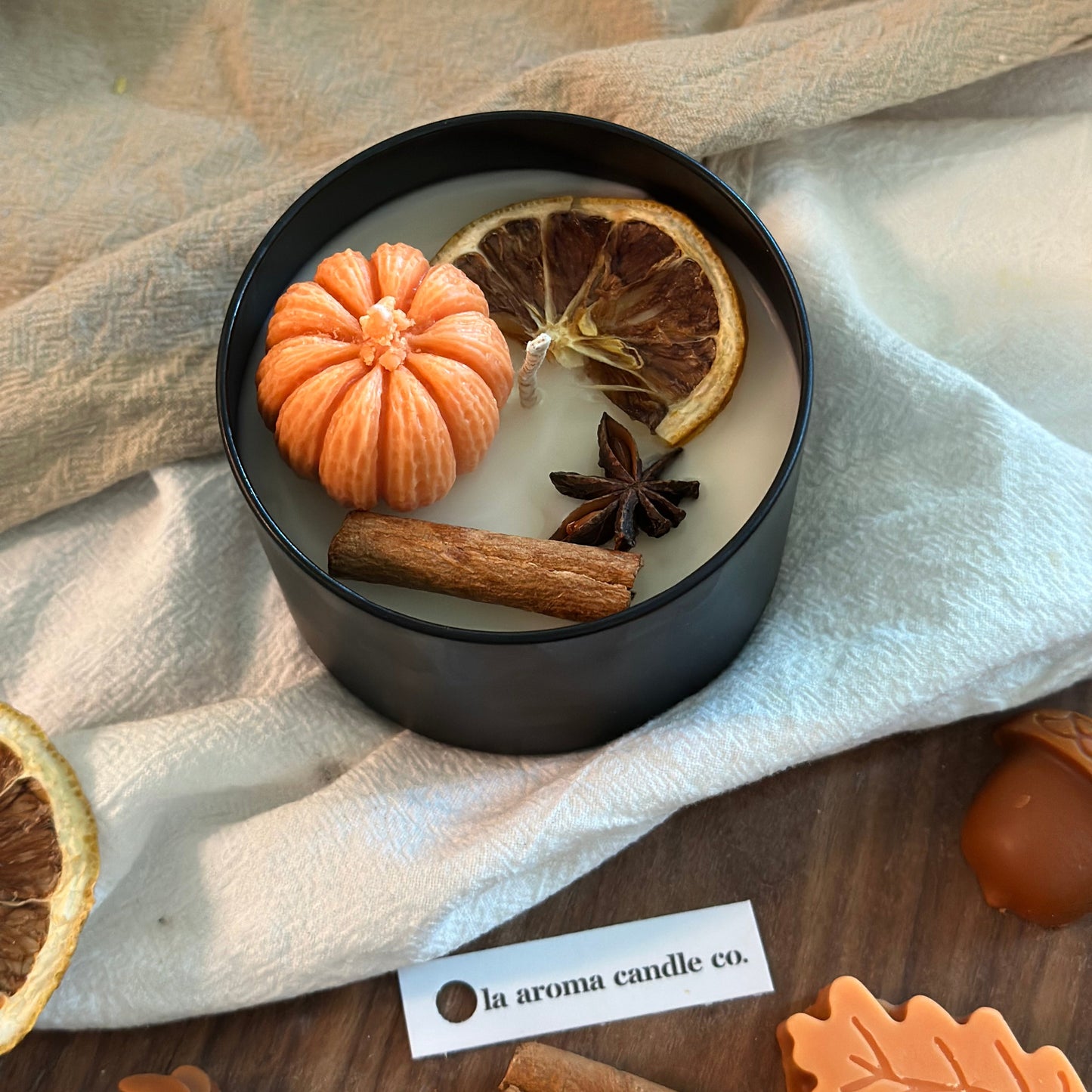 Pumpkin Candle Jar | 8oz