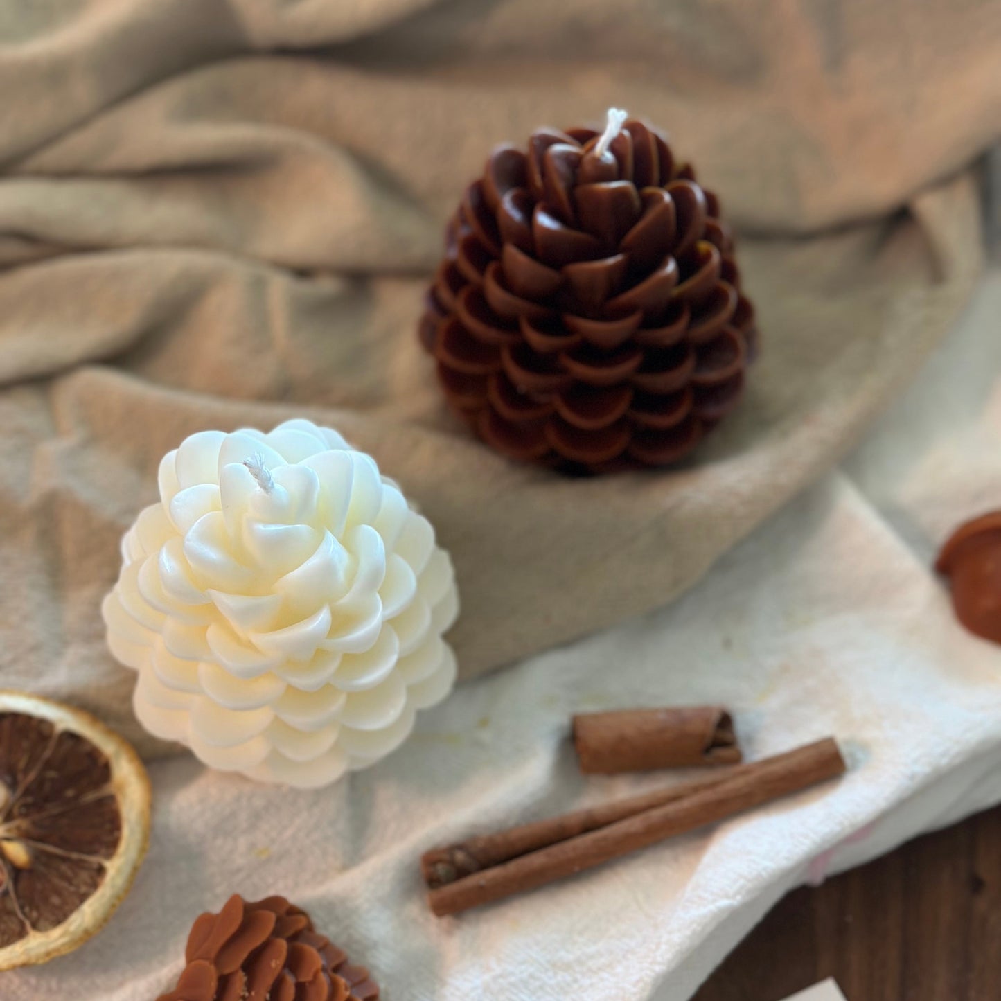 Forest Pinecone Candle