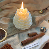 Forest Large Pinecone Shape Candle