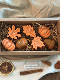 Autumn Leaf Design Candles Box