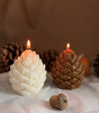 Pinecone Candle | Handmade Soy Wax Woodland Candle | Rustic Fall & Winter Home Decor