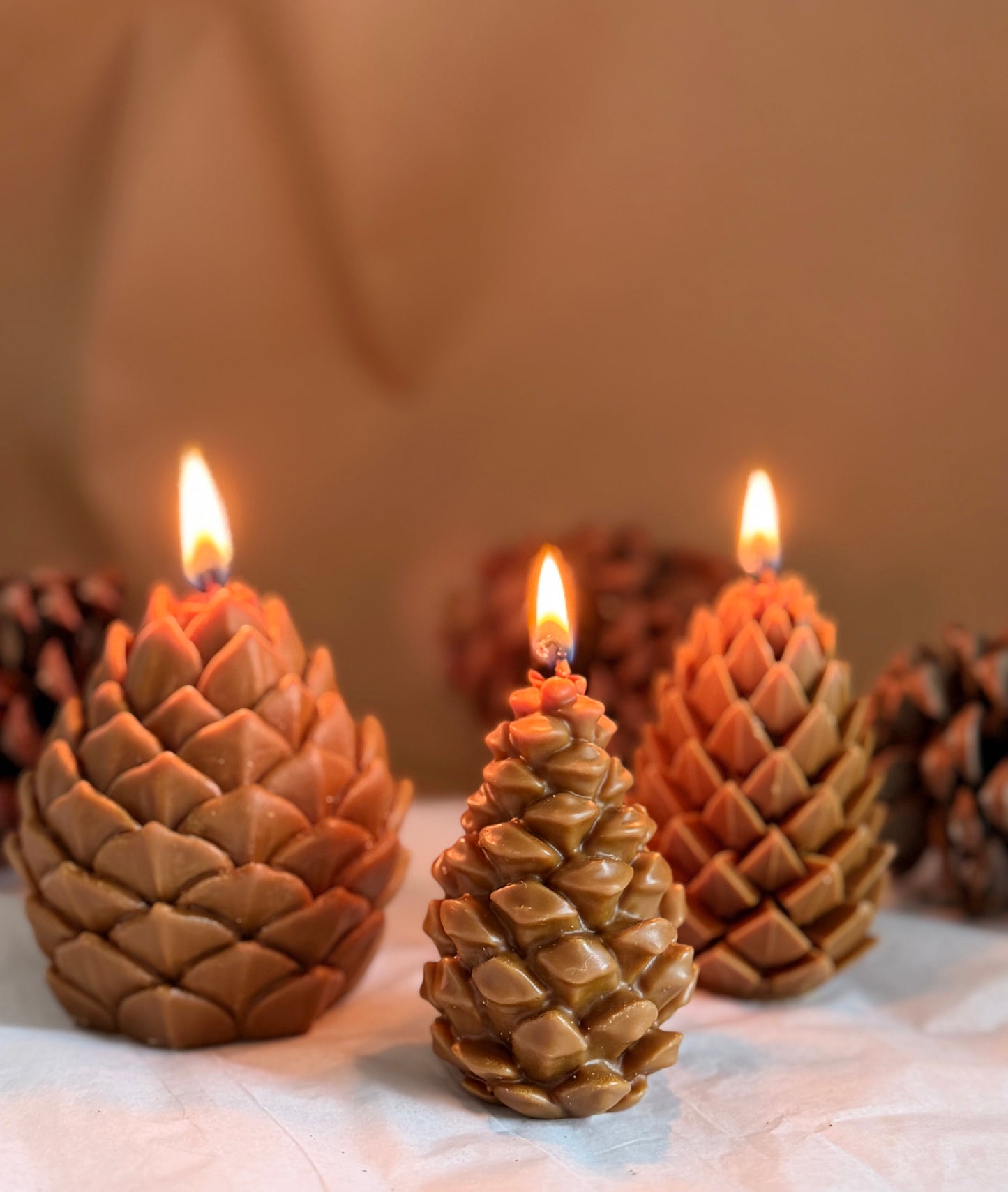 Woodland Pine Cone Candle