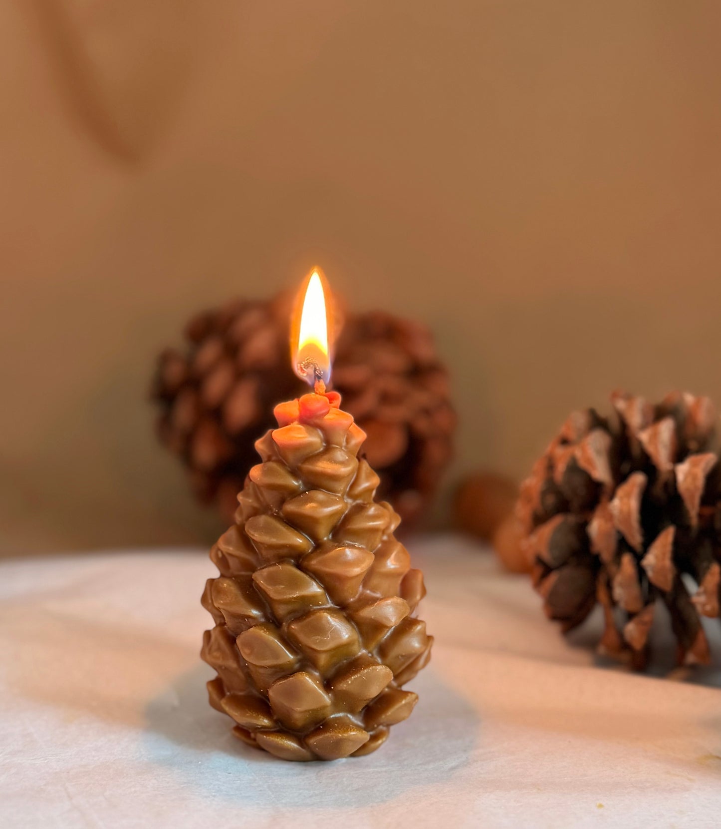 Woodland Pine Cone Candle