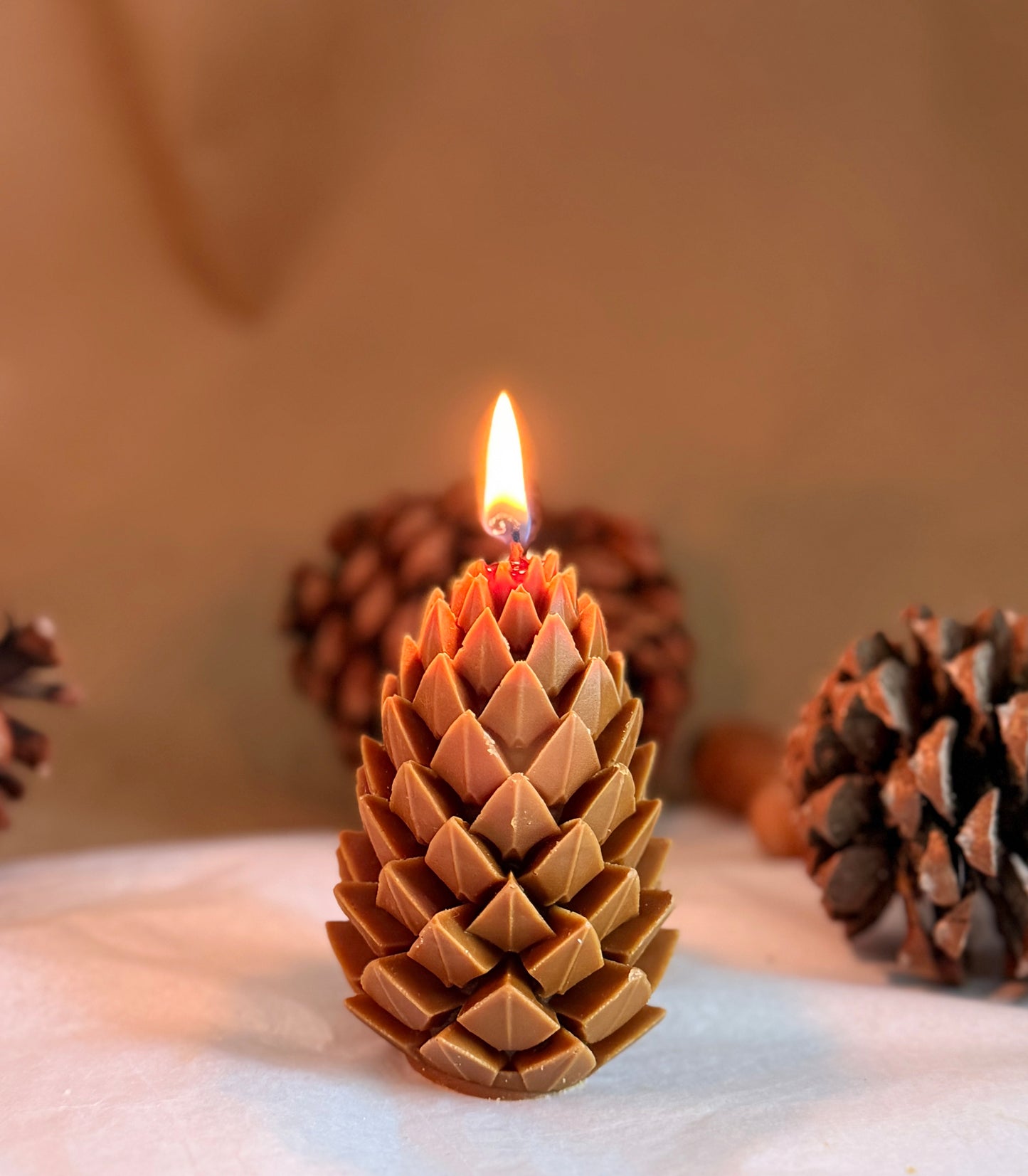 Woodland Pine Cone Candle