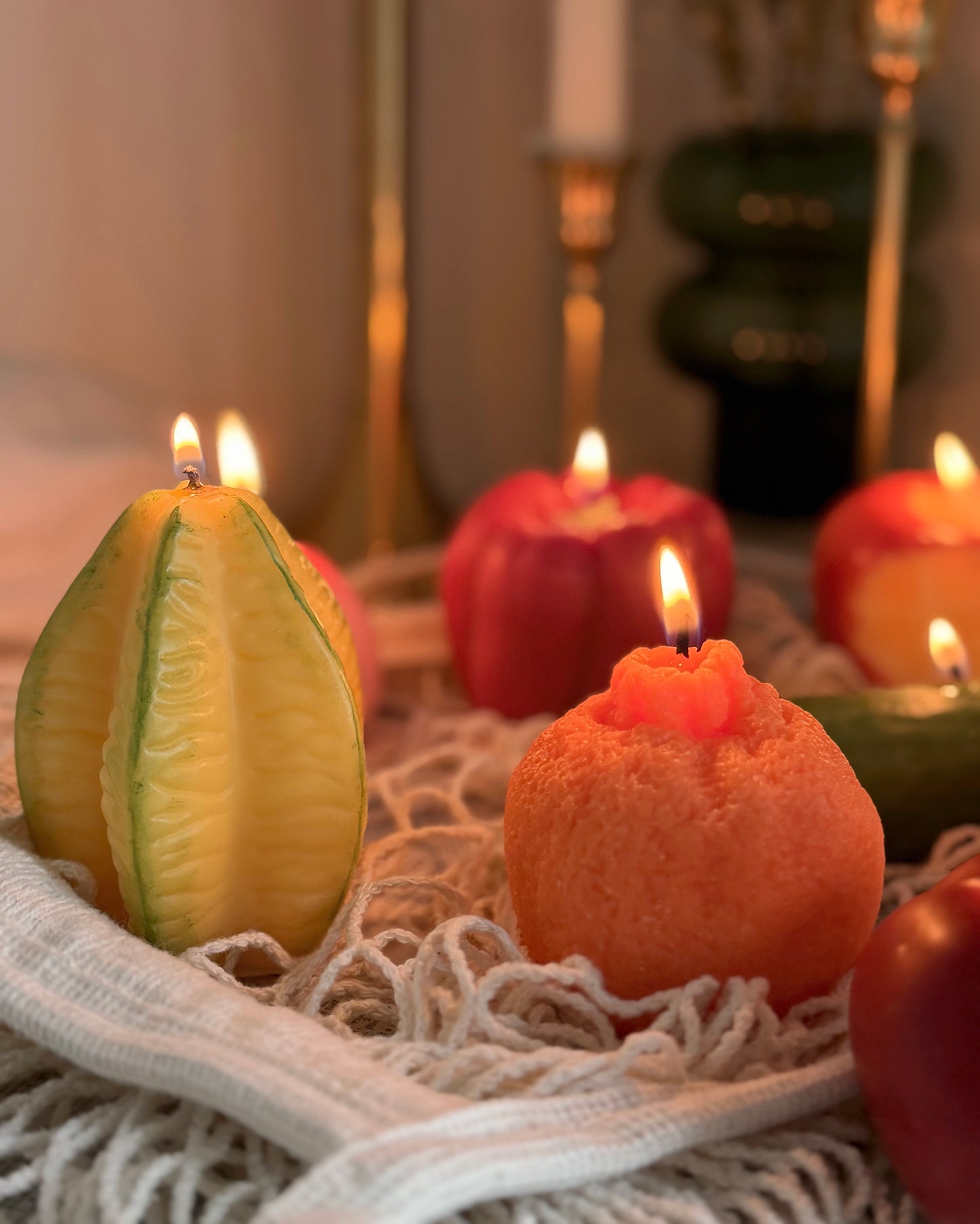 Handmade Realistic Fruit Candle