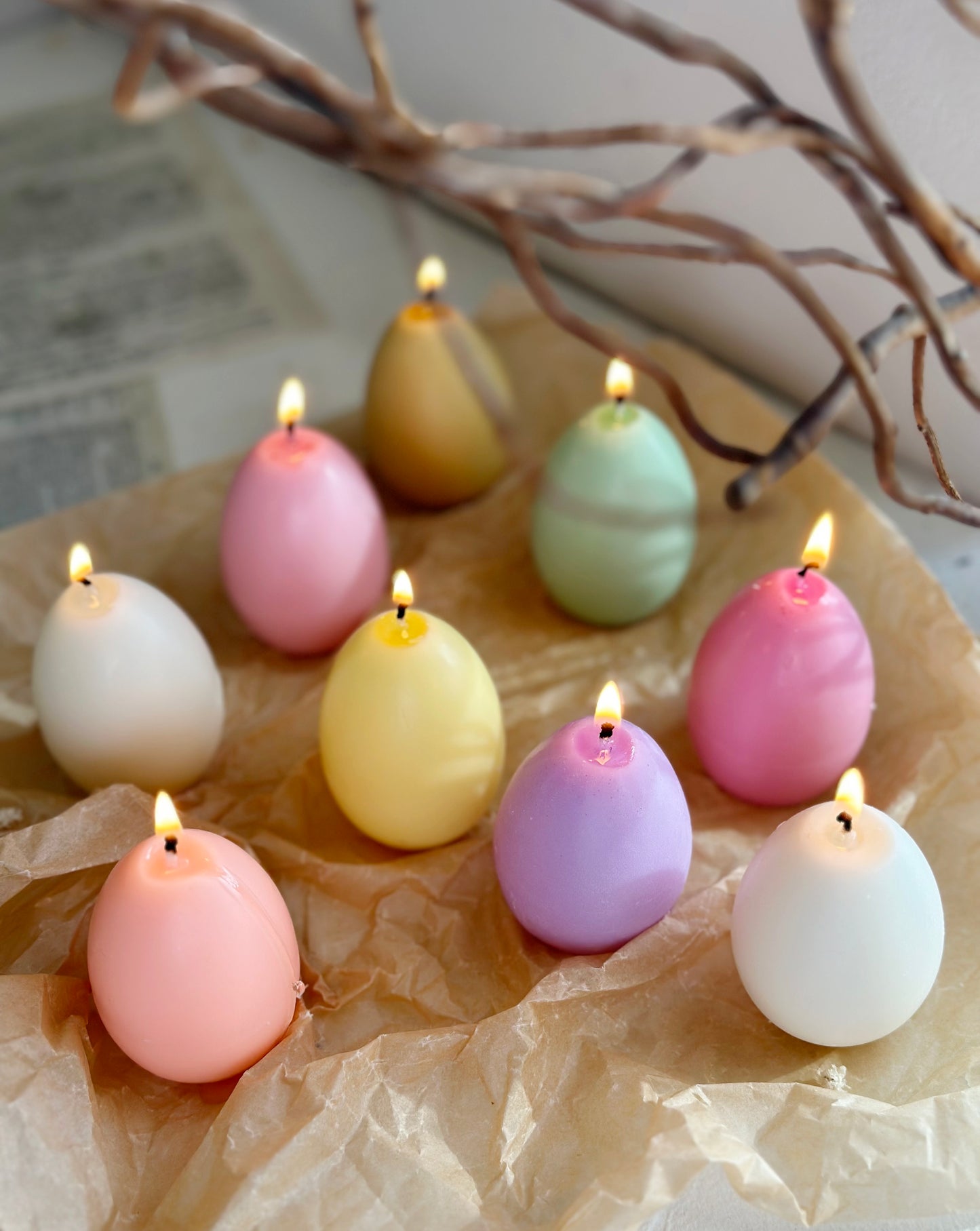 Mini Easter Egg Candle(1pc)