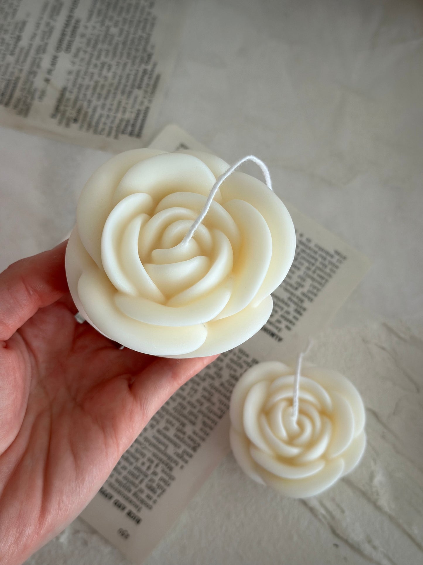 Pure Rose Candles