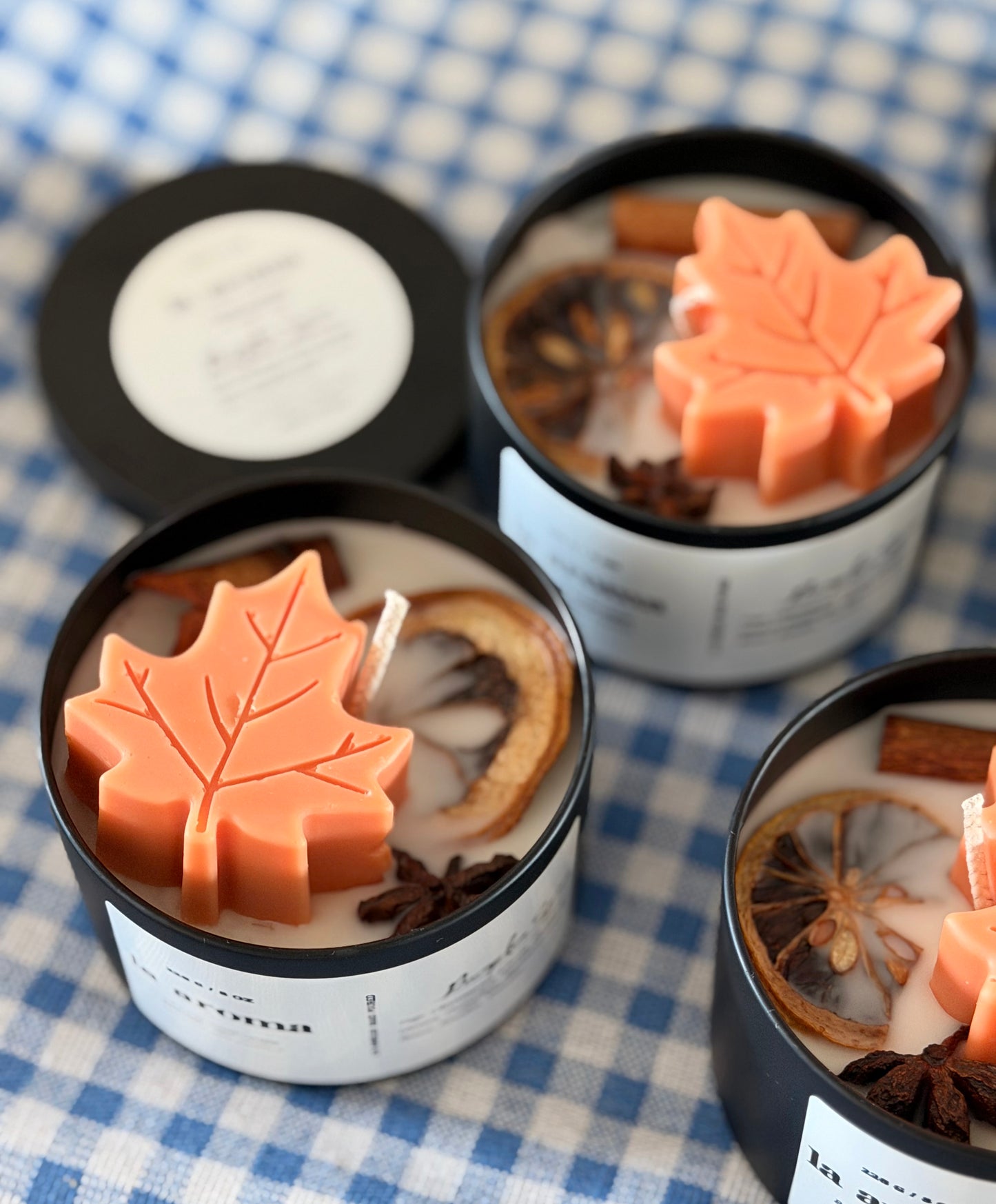 Autumn Leaf Candle Jar | 8oz