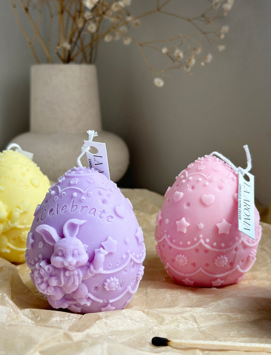 "Celebrate" Easter Candle