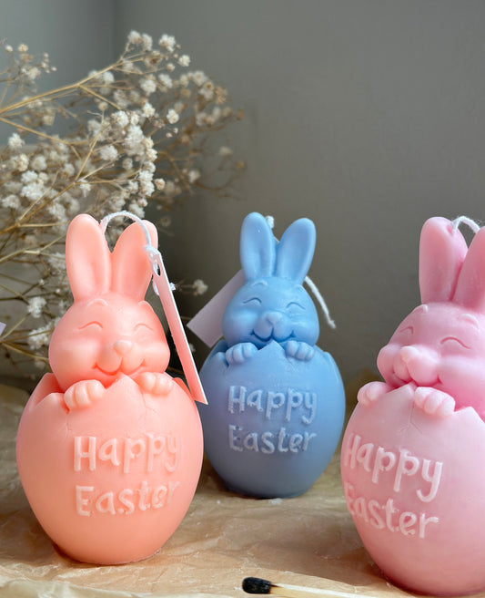 "Happy Easter" Candle
