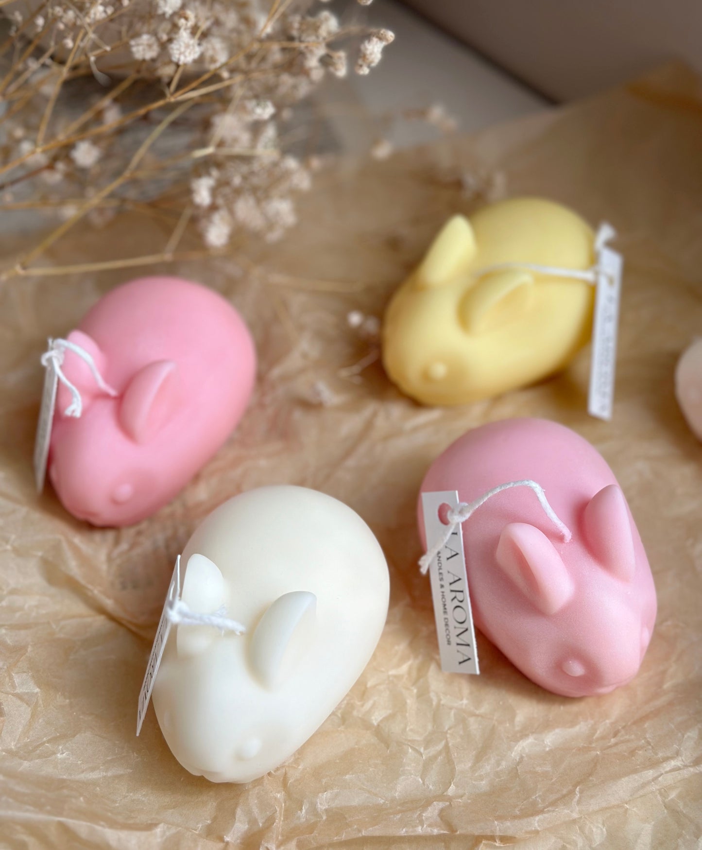 Baby Bunny Candle