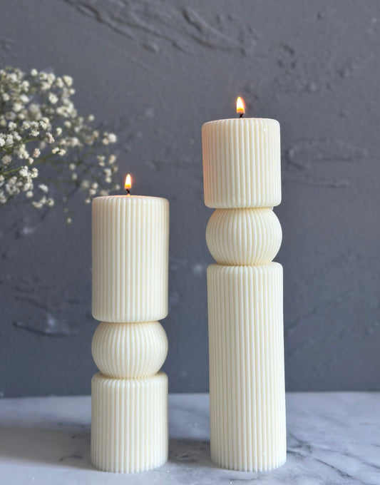 The Natural Pillar Candle