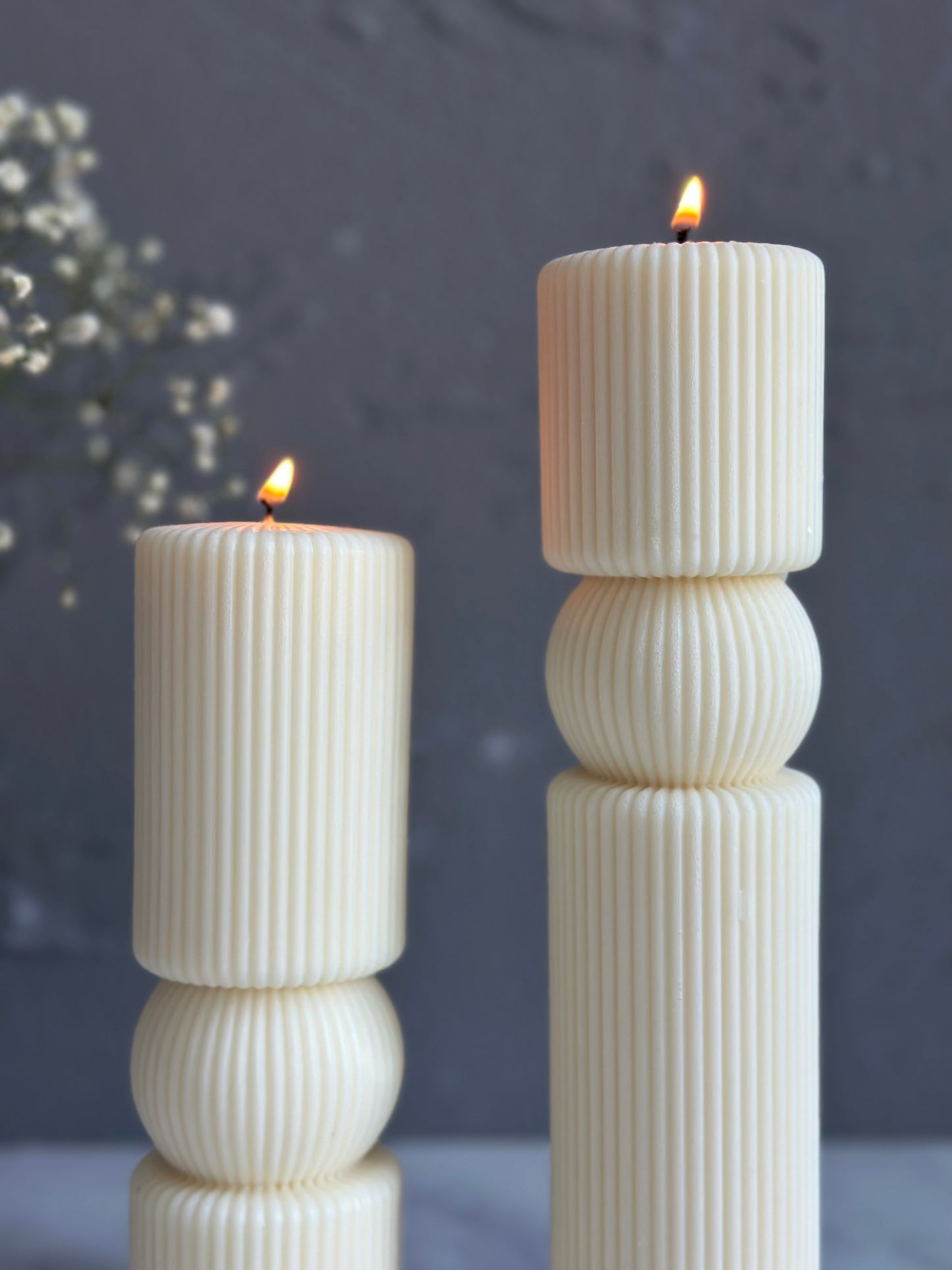 The Natural Pillar Candle