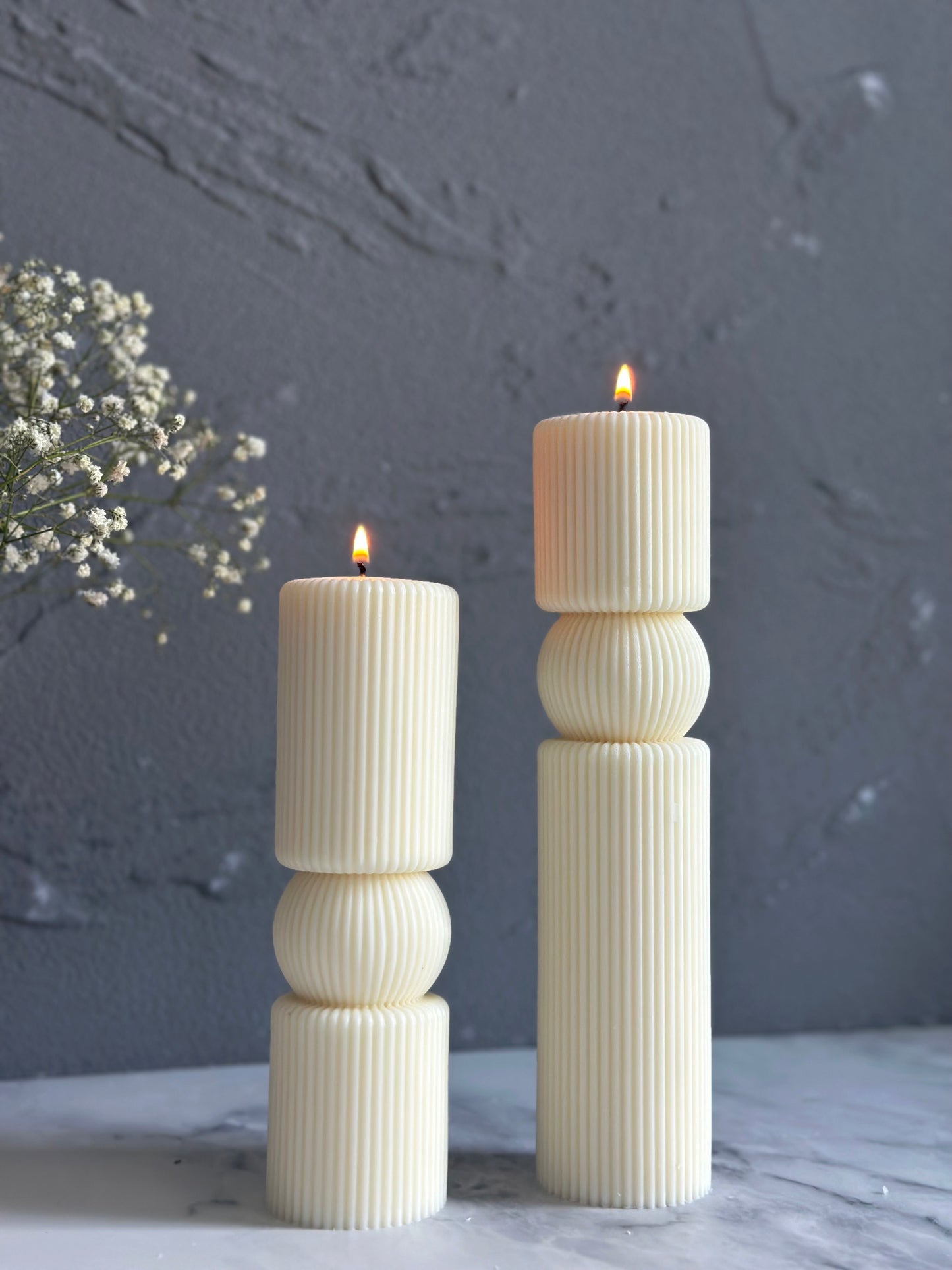 The Natural Pillar Candle