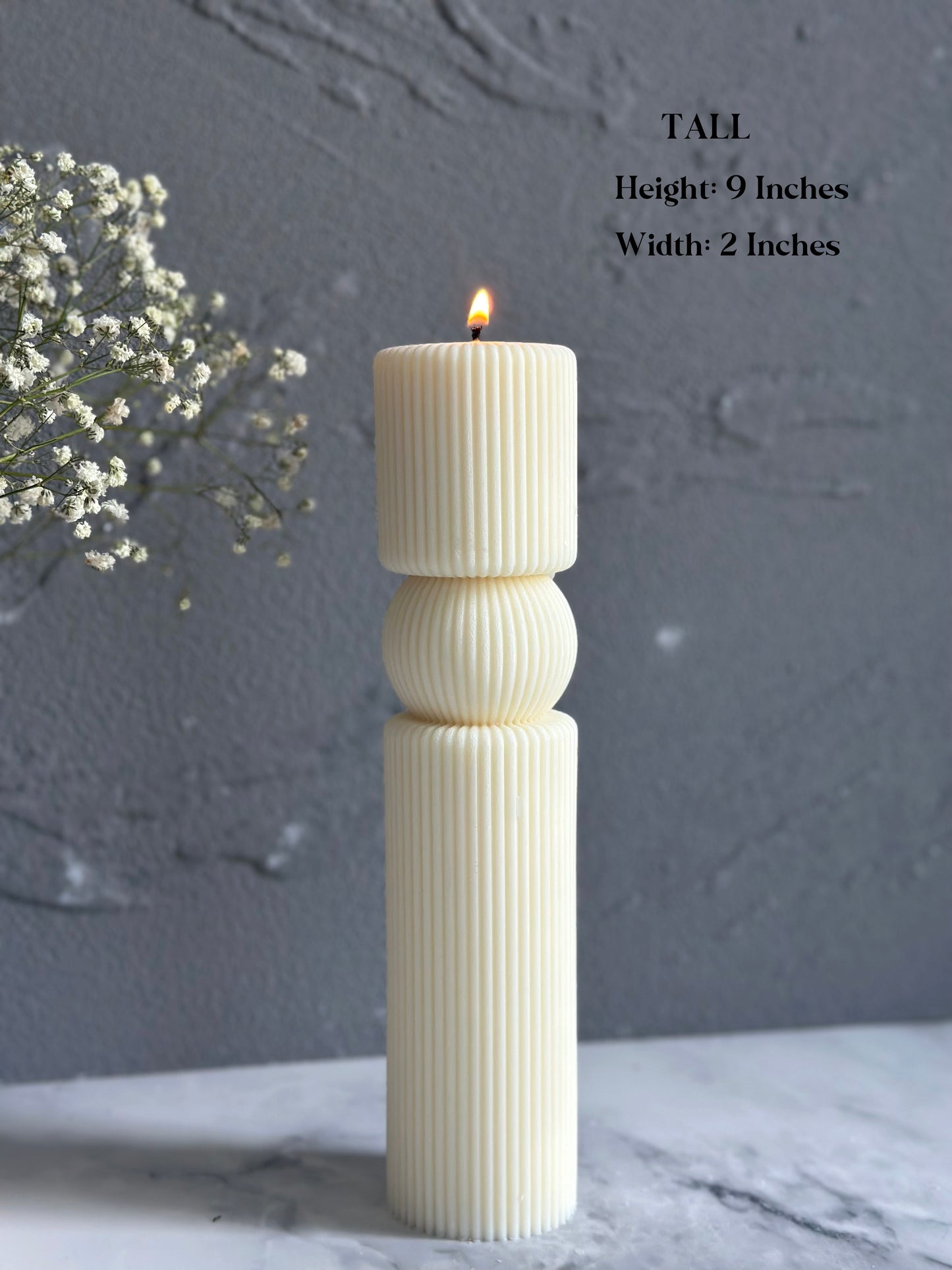 The Natural Pillar Candle