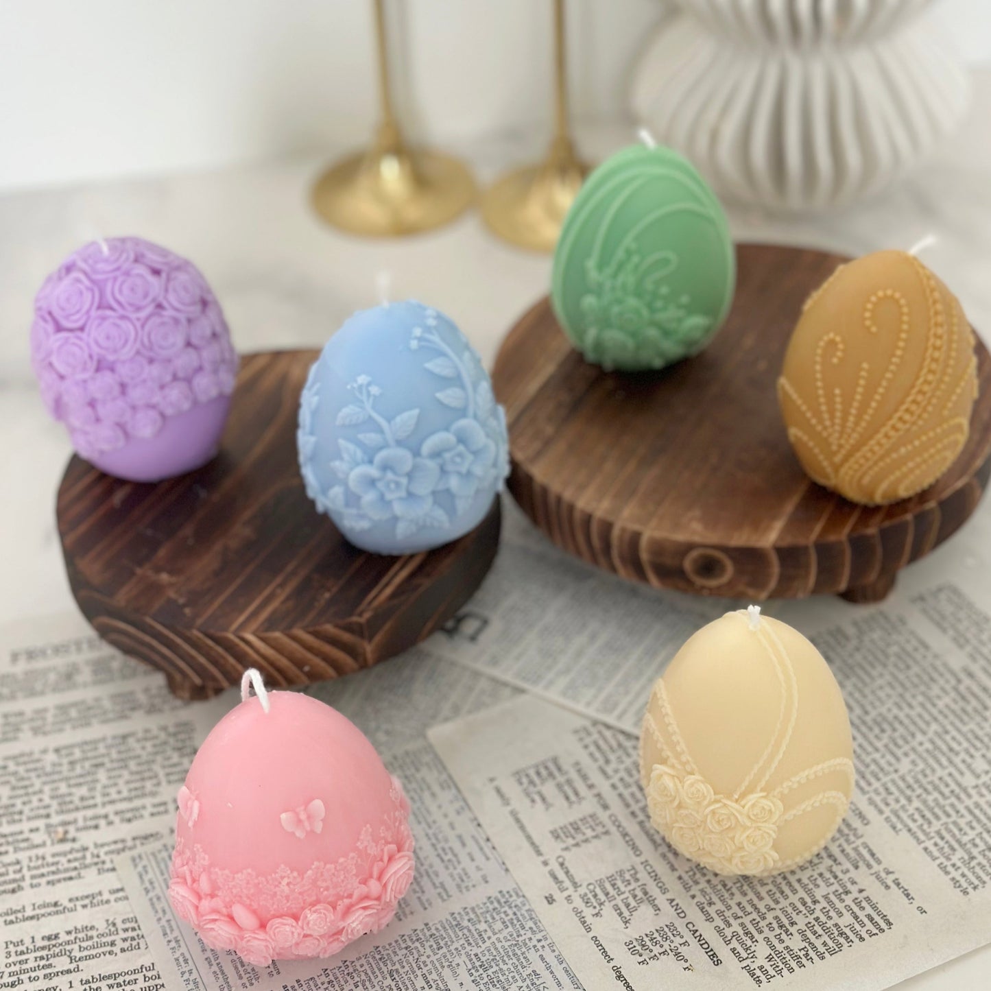 Spring Surpirse Egg Candle