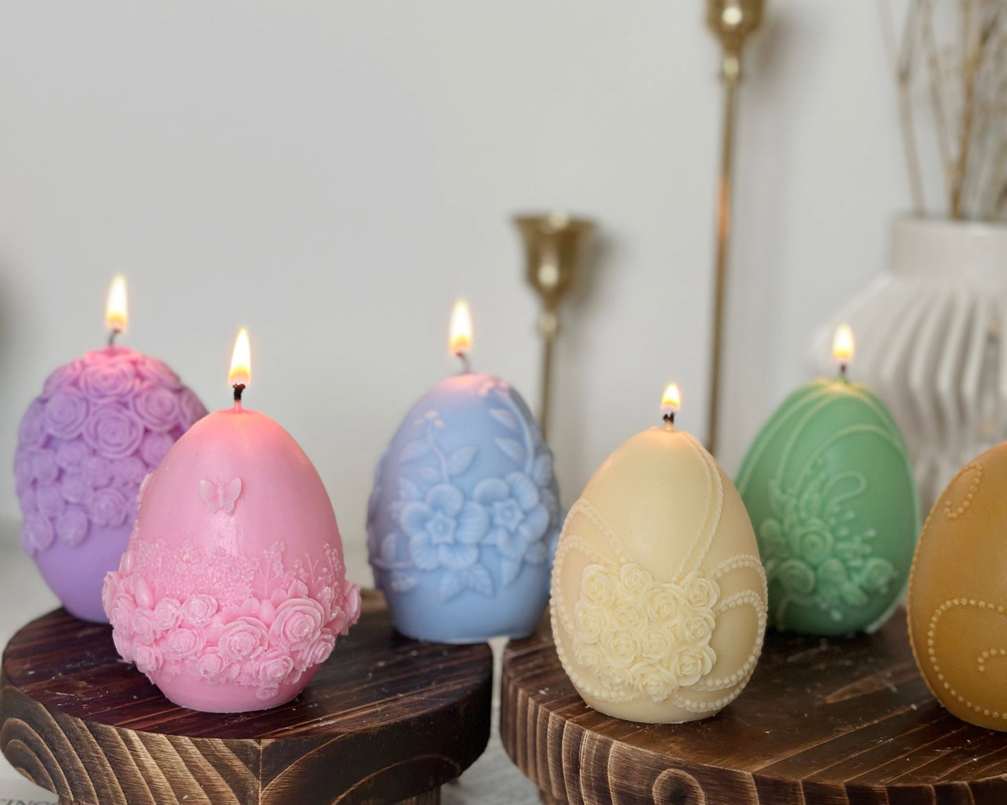 Spring Surpirse Egg Candle