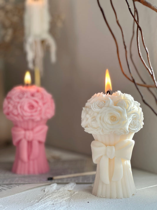 Rose Bouquet Candle
