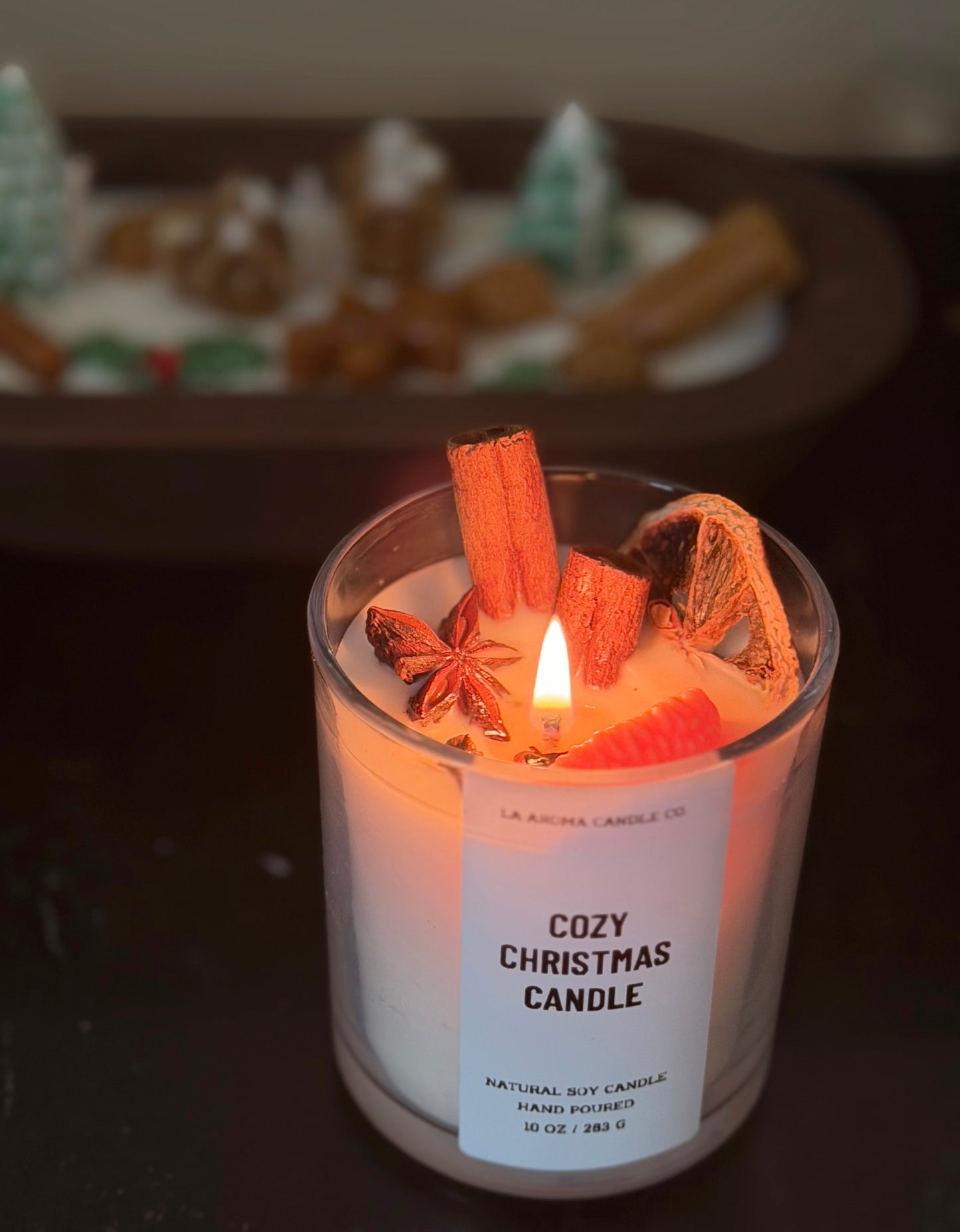 Cozy Christmas Candle – Ginger Spice & Orange