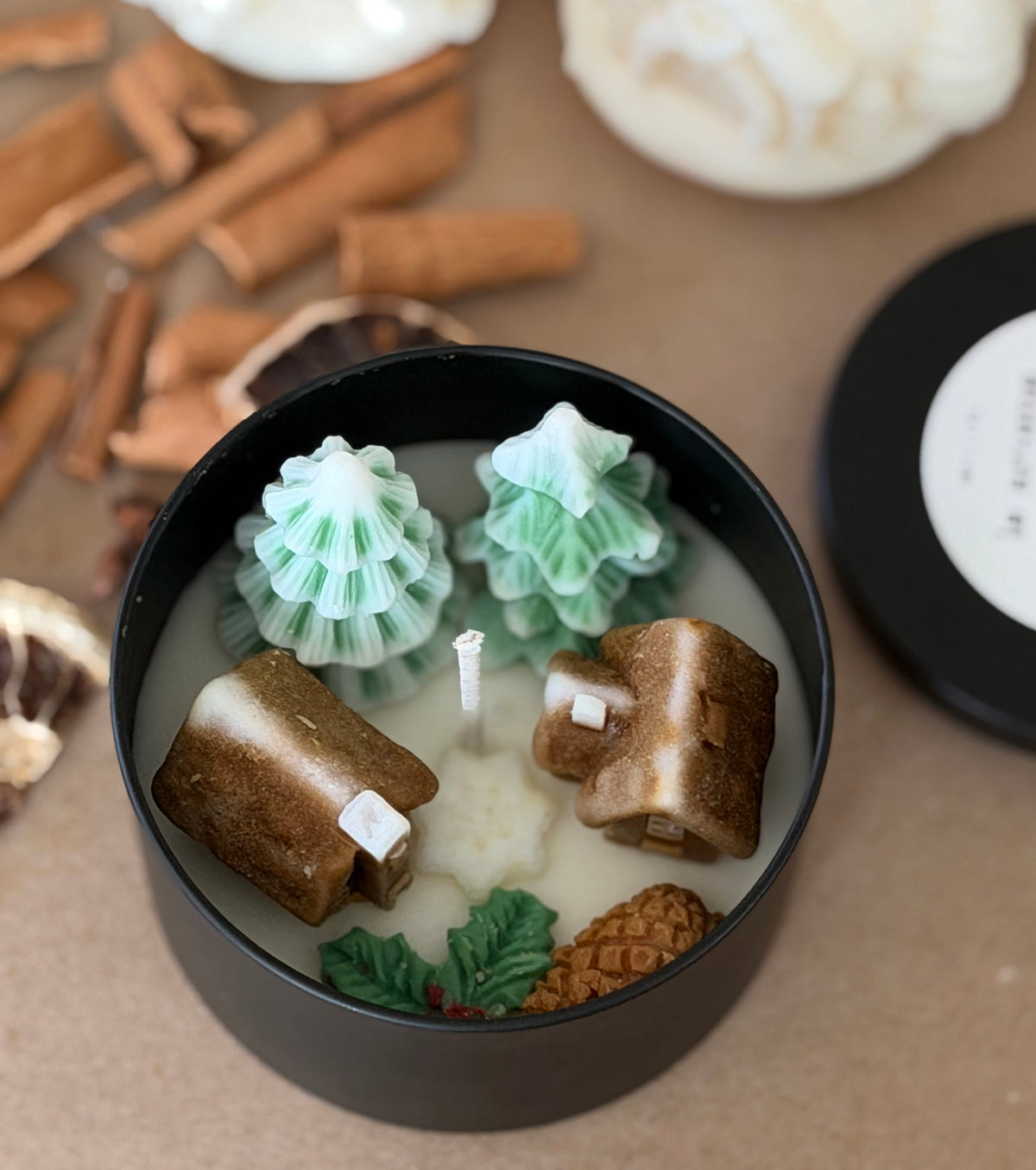 Christmas Village Candle