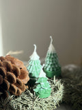 Mini Christmas Tree Candle Handmade with Premium Soy Wax