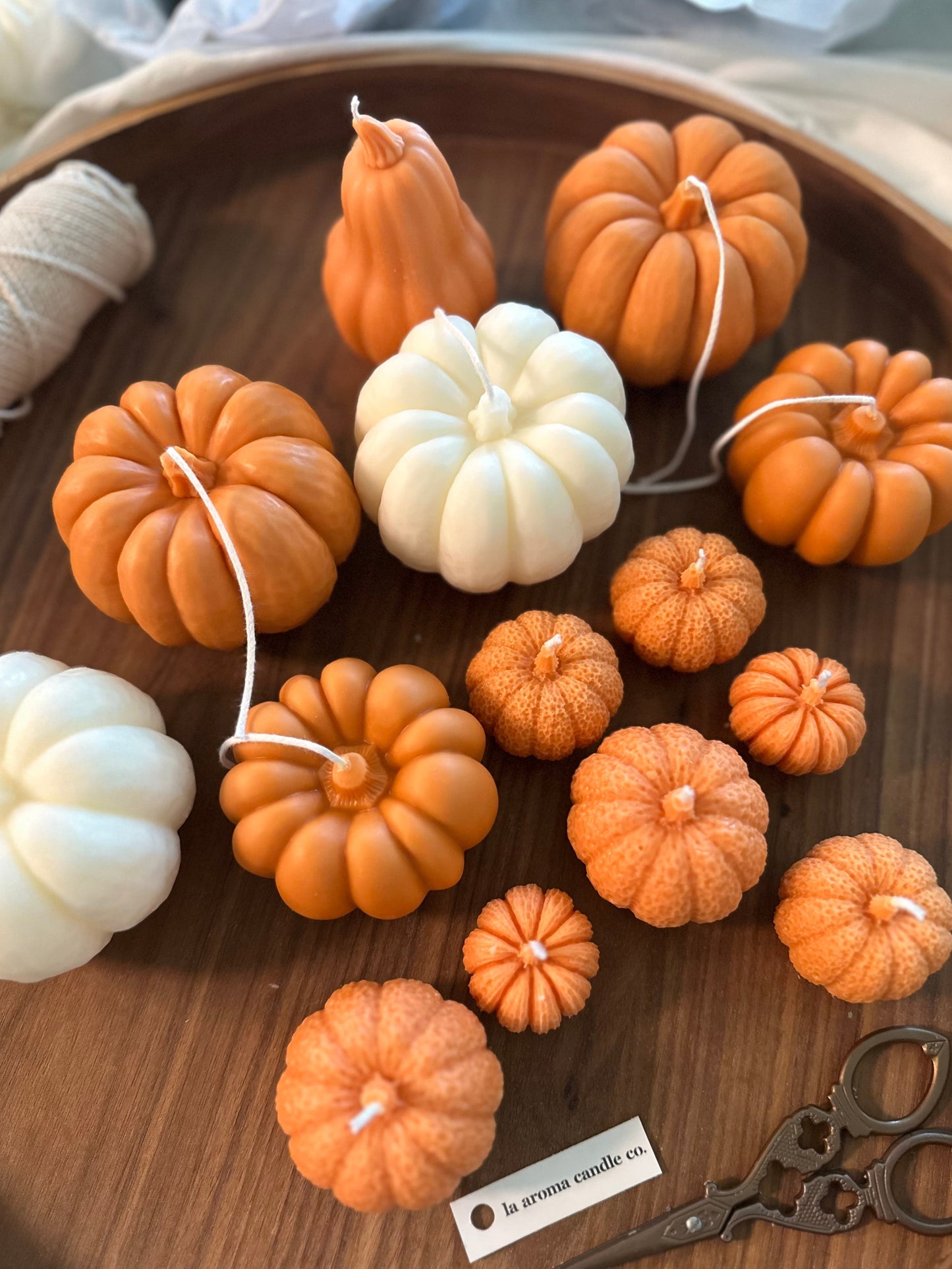 Harvest Pumpkin Candle