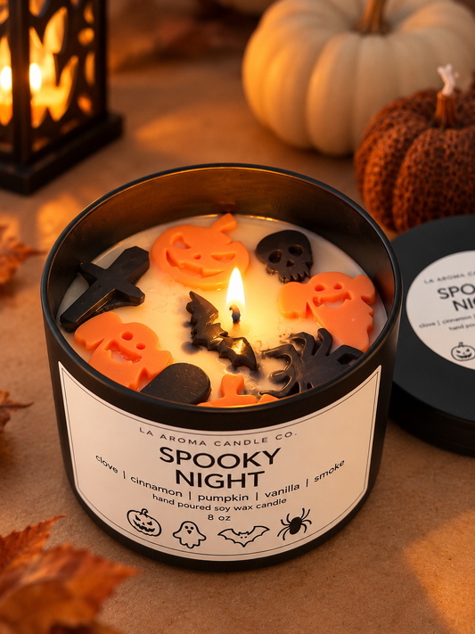 Spooky Night Candle Jar | 8oz