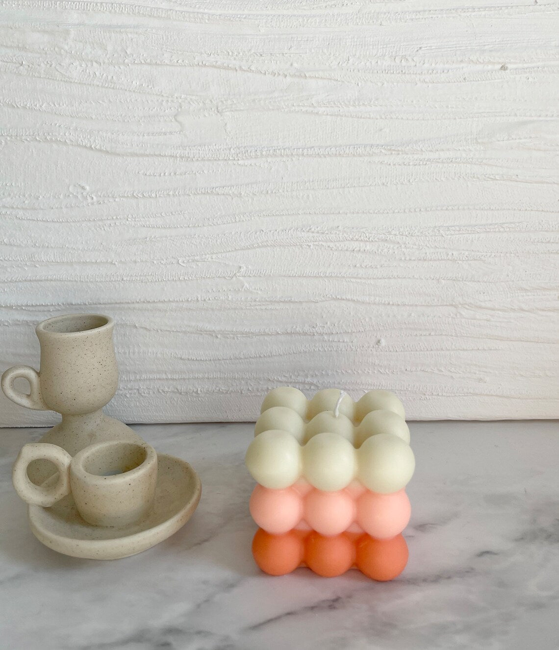 Fall Season Bubble Candle