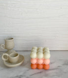 Fall Season Bubble Candle