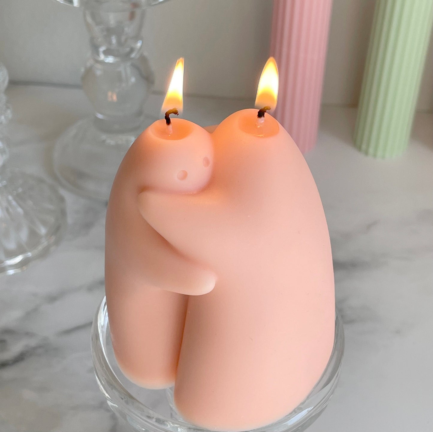 Friendly Ghost Candle