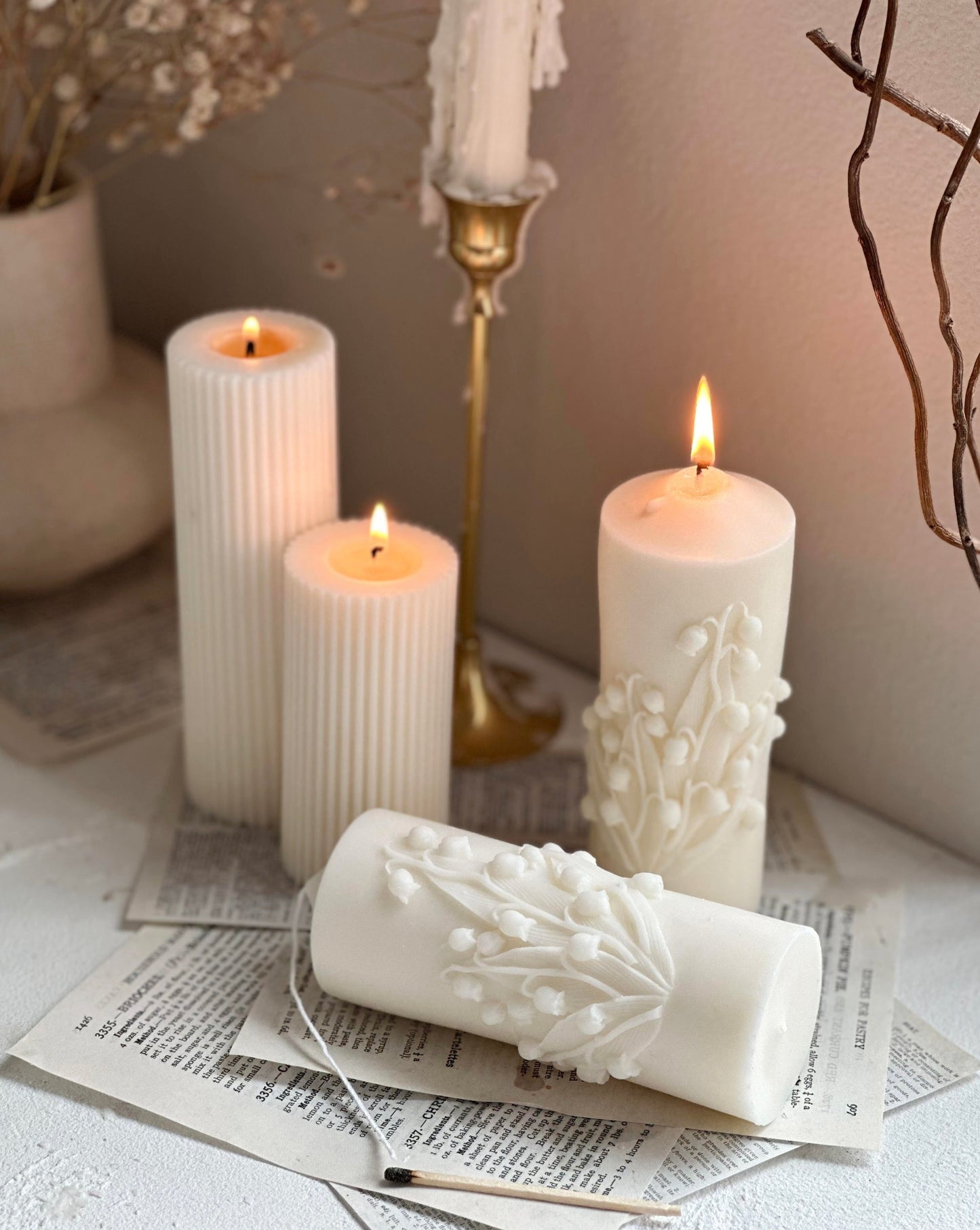 Lily of the Valley Candle (1pc)